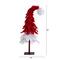7ft. Pre-Lit Red & White Santa’s Hat Artificial Christmas Tree, Red & White LED Light